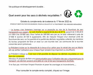 Vie publique et développement durable